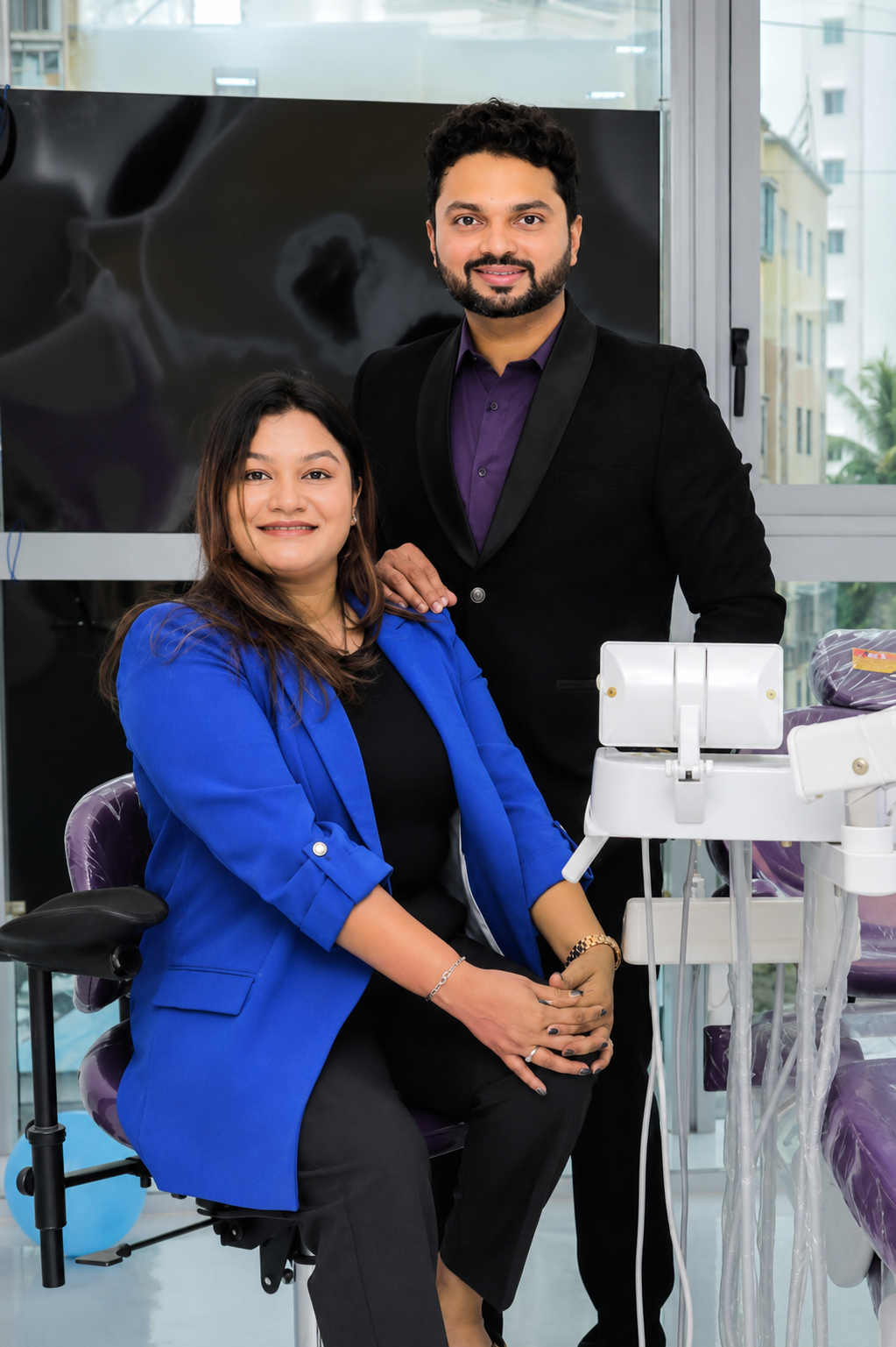 Dr. Abhijit & Dr. Sonali Shanbhag at Align-O-Dent
