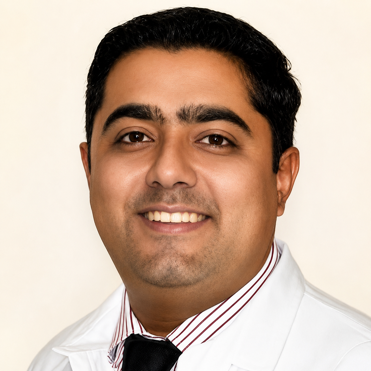 Dr. Amit Sadhwani at the clinic