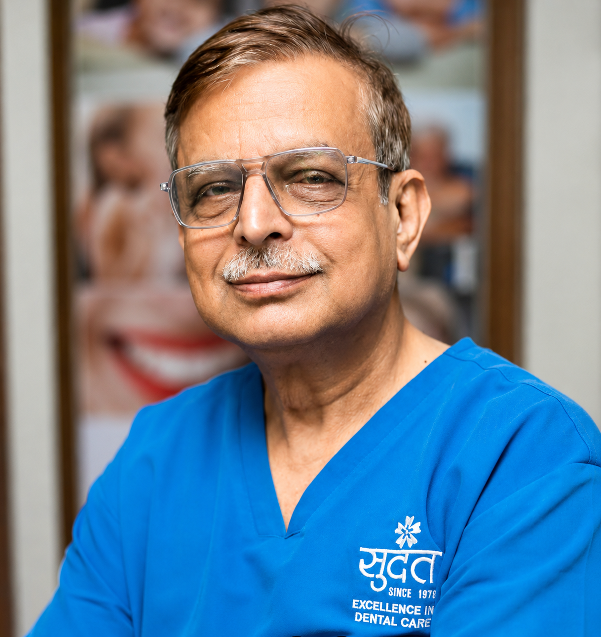 Dr. Jayant Deshpande at the clinic